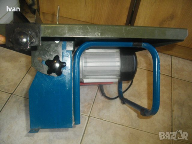 550W/ф180мм-Немска Профи Ел.Машина Мокро/Сухо Рязане 35мм Плочи/Плочки-HANSEATIC-С Паралел Линеал , снимка 7 - Други инструменти - 41016907