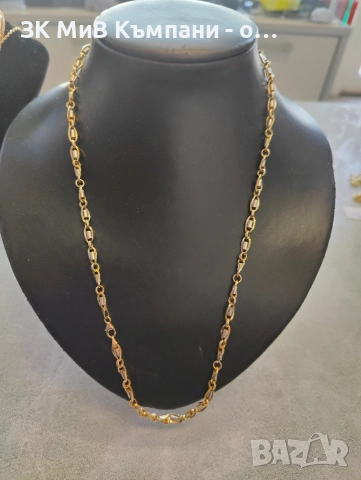 Златен синджир 11.02гр 14к 59см, снимка 2 - Колиета, медальони, синджири - 53681010