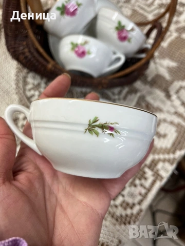 4 сета за чай Напълно здрави  Вместимост-180 мл на око , снимка 4 - Чаши - 53730053