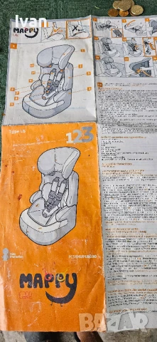 Детско столче за кола Mappy, снимка 8 - Столчета за кола и колело - 50815896