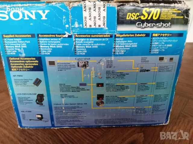 SONY DSC-S70 камера,фотоапарат, снимка 6 - Фотоапарати - 50155557