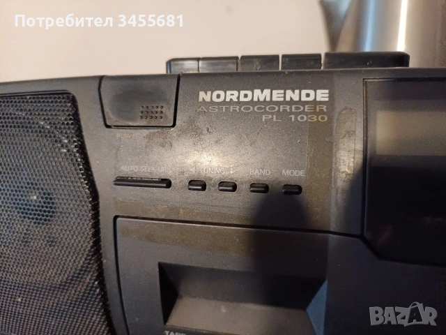 ретро за части Радиокасетофон двукасетечен MordMende Astro order PL 1030, снимка 2 - Други - 53209076
