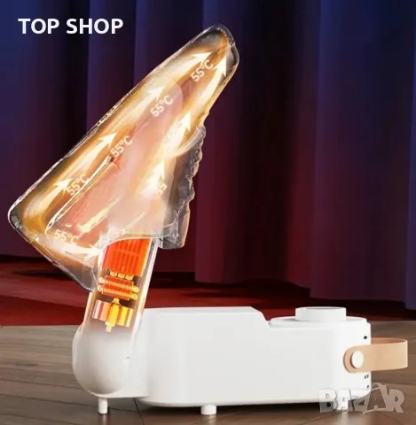 Сушилня за обувки сгъваема преносима сушилня за боти ботуши ски обувки регулируема поставка и таймер, снимка 4 - Други - 49057754