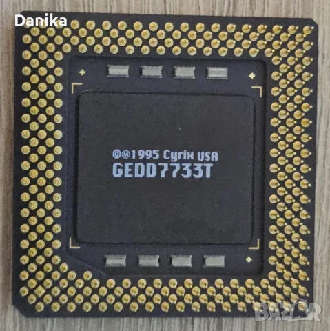 Работещ ретро процесор Cyrix 6x86 MX PR166  Sockеt 7, снимка 3 - Други - 50832613