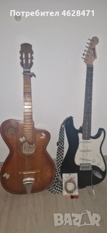 2 КИТАРИ КОМПЛЕКТ - класическа и електрическа китара, снимка 5 - Китари - 53164264