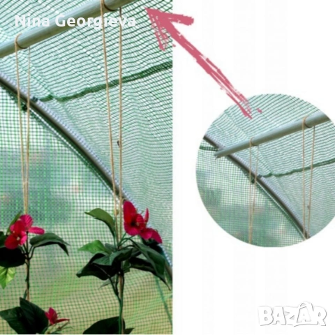 Компактна бяла оранжерия - професионална защита и идеални условия за вашите култури - 3 х 2 х 2м , снимка 5 - Оранжерии - 53849428