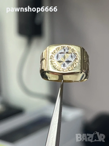 Златен пръстен 14 карата 1,90 грама , снимка 6 - Пръстени - 53315858