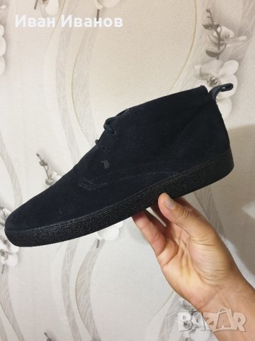 Луксозни велурени  обувки TODS номер 44 