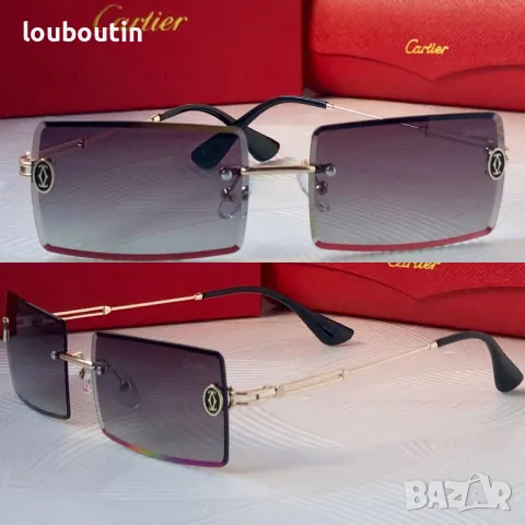 Cartier 2024 мъжки слънчеви очила дамски унисекс 3 цвята, снимка 6 - Слънчеви и диоптрични очила - 48008552