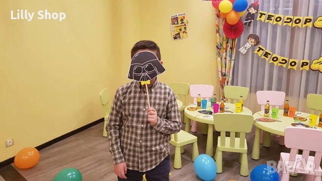 Покани, банер за рожден ден, Междузвездни войни  / Star Wars