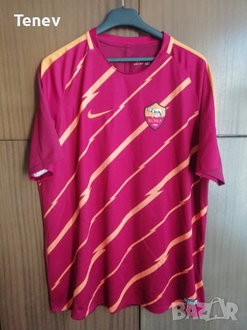 AS Roma 2017/2018 Nike оригинална тениска фланелка Рома 2XL XXL