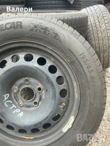 Железни джанти за Opel Astra , снимка 7 - Гуми и джанти - 53176893