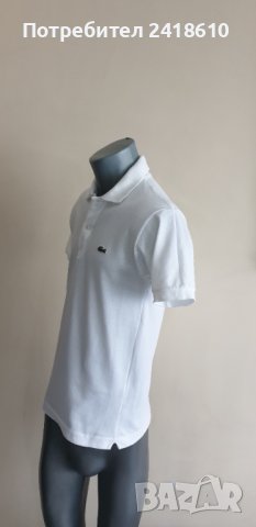 Lacoste Classic Fit Pique Cotton Mens Size 3 - S НОВО! ОРИГИНАЛ! Мъжка Тениска!, снимка 5 - Тениски - 42143299