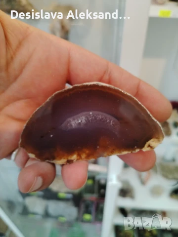 Полиран ахат от Бразилия, снимка 1