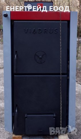 Чугунен котел на твърдо гориво Виадрус/ Viadrus U22 4C, 23.3 kW , снимка 3 - Отоплителни печки - 40338749