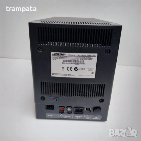 НАЙ ДОБРАТА ОФЕРТА Активен бас субуфер Bose Companion 5 Soundsystem , снимка 4 - Тонколони - 52684249