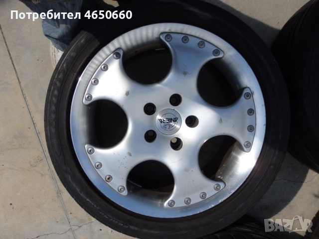 17 цолови алуминиеви джанти 5х112, снимка 4 - Гуми и джанти - 52537651