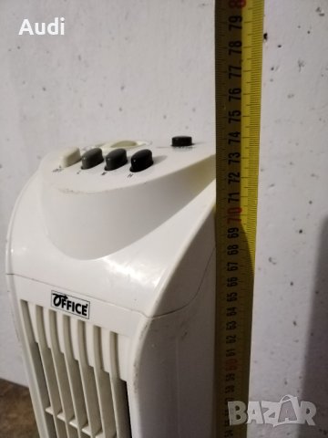 Колонен вентилатор OFFICE 45W 3 скорости (ниска, средна и висока) и 3 режима. Въздушен поток: 180 м/, снимка 3 - Вентилатори - 41689691
