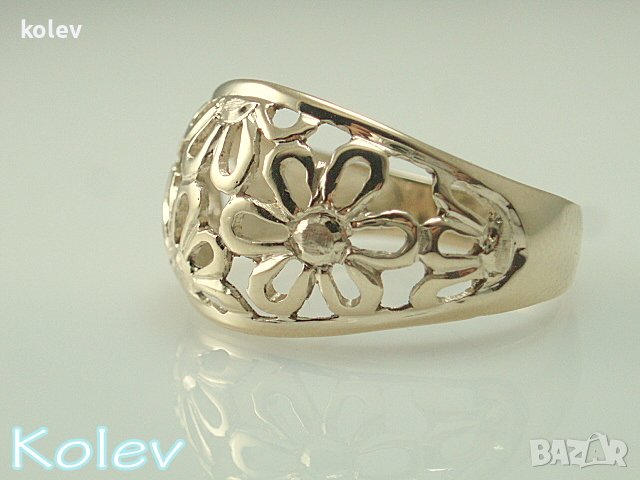 Златен пръстен МАРГАРИТИ 3.31 грама/размер №62-63, снимка 5 - Пръстени - 41586787