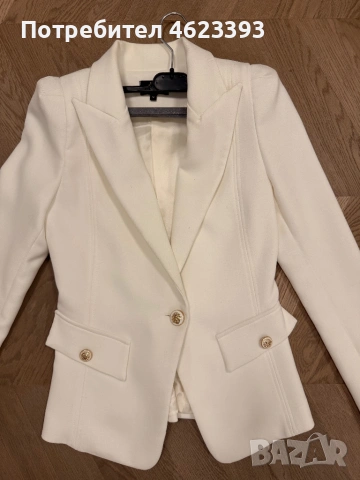 Бяло сако Christine Fashion