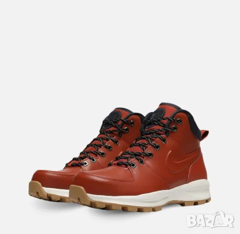 Мъжки зимни боти Nike Manoa Leather-номер 44, снимка 3 - Мъжки боти - 49986184