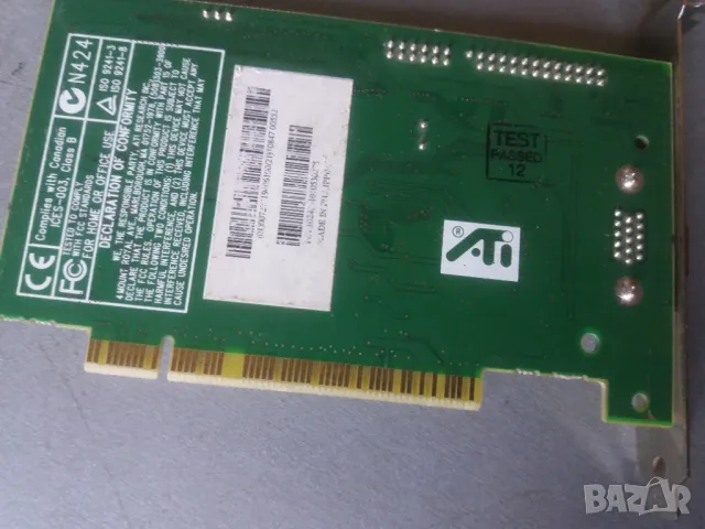 Видео карта ATI RAGE PCI, снимка 4 - Видеокарти - 47865661