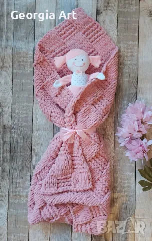 Най-мекото одеалце + подарък Коледно бастунче 🎄, снимка 6 - Спално бельо и завивки - 48263944