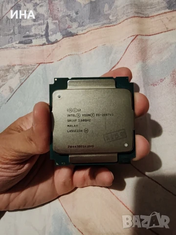 Intel Xeon E5 2697V3 LGA 2011 14 ядрен, снимка 3 - Процесори - 50888434