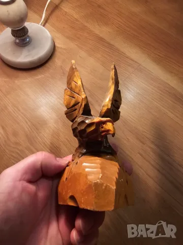 Старинна  фигура на орел, дърворезба - красота за твоя дом, офис или фирма  лов и риболов