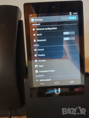 Ubiquiti VoIp Pro Phone, снимка 3 - Стационарни телефони и факсове - 55579831