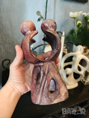 Арт Деко страхотна статуетка , снимка 2 - Статуетки - 51457717