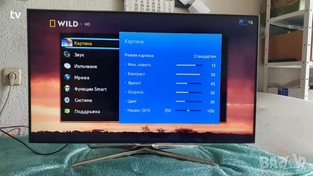 Samsung 40 инча Самсунг 3D LED Smart WiFi смарт лед 3Д!
