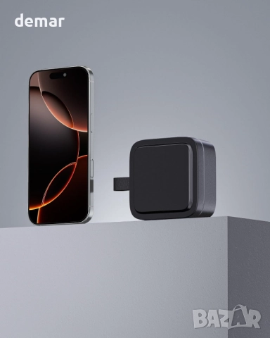 Keepro 3 в 1 безжична зарядна станция за iPhone, магнитна, преносима, MagSafe, снимка 8 - Безжични зарядни - 52846877
