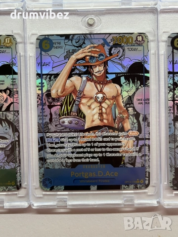 One Piece Cards- Monkey.D.Luffy,Portgas.D.Ace & Sabo, снимка 8 - Колекции - 55752299