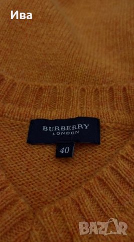 Burberry пуловер вълна, снимка 2 - Блузи с дълъг ръкав и пуловери - 44499525