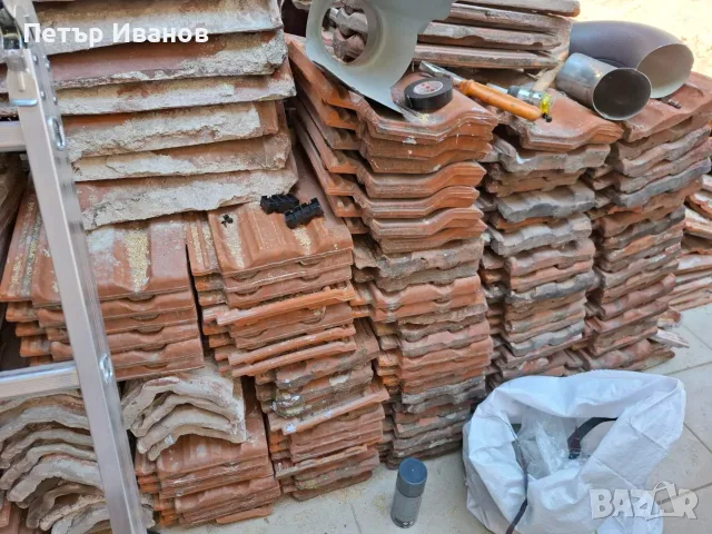 Продавам керемиди - керамични - употребявани, снимка 2 - Строителни материали - 56037577
