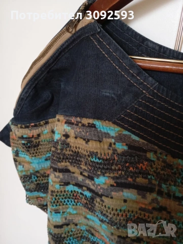 Дънкова рокличка Юнона, снимка 3 - Рокли - 53588185