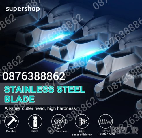 ПРОМО! Професионална безжична машинка тример за подстригване, оформяне VGR-192, снимка 10 - Машинки за подстригване - 41701262