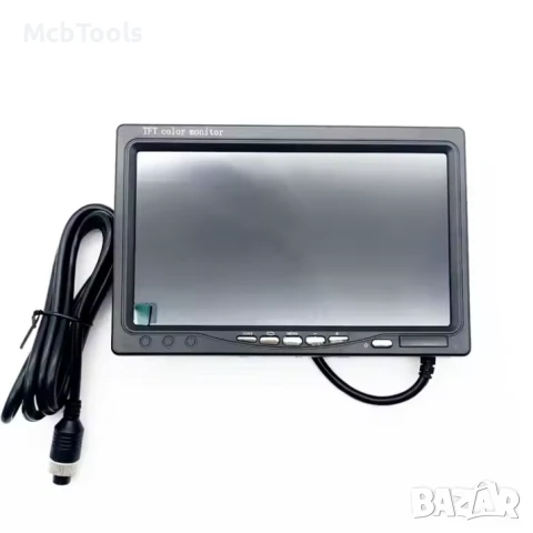 Монитор 7 инча за задно виждане – ЗА КАМИОНИ и АВТОБУСИ, снимка 4 - Аксесоари и консумативи - 50798902