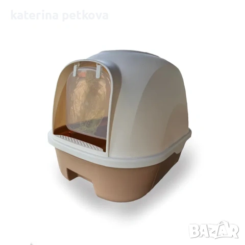 Котешка тоалетна с плъзгащо дъно