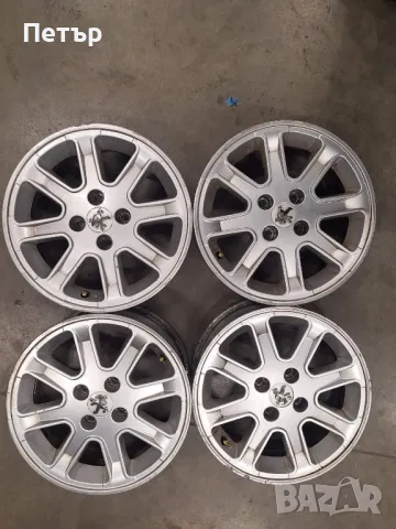 ОРИГИНАЛНИ АЛУМИНИЕВИ ДЖАНТИ- ПЕЖО -4х108х65-16цола