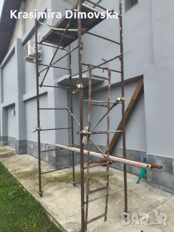 Скеле желязно с обща дължина 3.40м  500 лв., снимка 3 - Други машини и части - 52147711