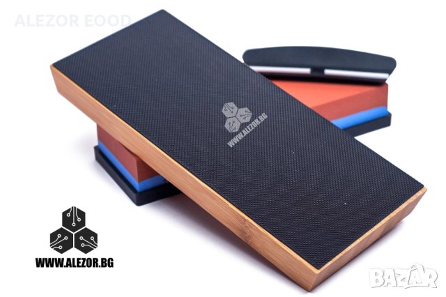 Воден камък двулицев за заточване на ножове с различен грит 2000/5000 20214260, снимка 3 - Други стоки за дома - 40736134