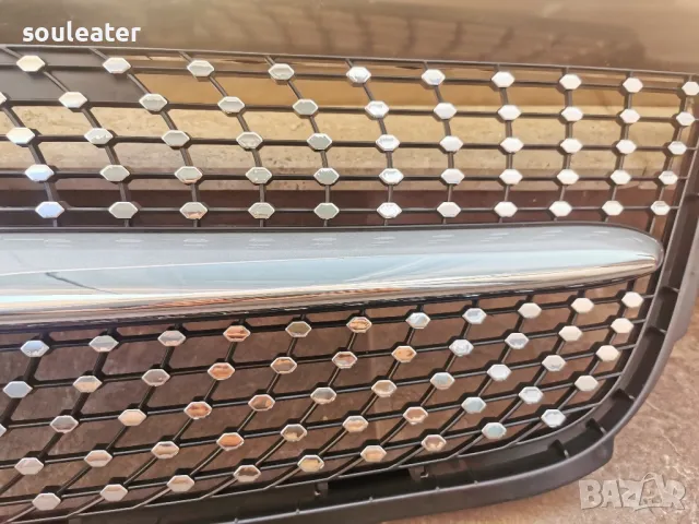 Диамантена решетка/Diamond Grill с емблема за Mercedes ML W166, снимка 2 - Части - 47466766