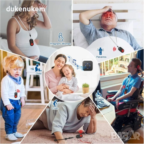 Безжичен бутон за звънец, трансмитер за външен монтаж (без приемник), снимка 3 - Друга електроника - 53186375