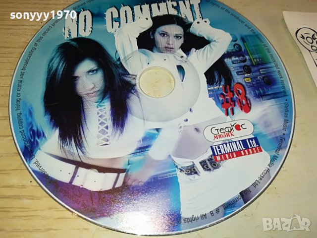 NO COMENT CD 8 NEW CD 1202231529, снимка 3 - CD дискове - 39648141