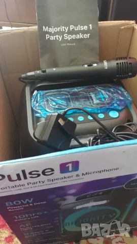 Парти караоке bloetooth тонколони Majority, снимка 6 - Bluetooth тонколони - 56325179