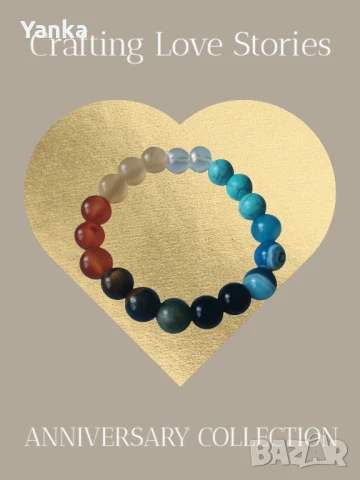 Гривна ръчна изработка , снимка 4 - Гривни - 51290739