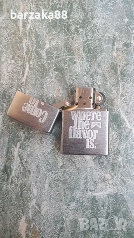 Запалка Zippo Come to where the flavor is, снимка 6 - Колекции - 56093721