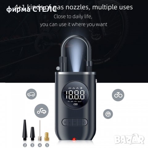 Електрическа помпа STELS ZK36, Кола, Колело,Мотор,Топка,Манометър, 50W, снимка 8 - Аксесоари и консумативи - 40204060